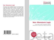 Copertina di Non- Monotonic Logic