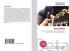 Copertina di Rory Block