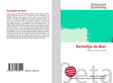 Couverture de Racheltjie de Beer