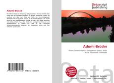 Copertina di Adomi-Brücke