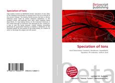 Copertina di Speciation of Ions