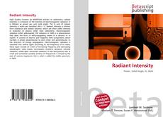 Couverture de Radiant Intensity