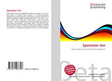 Couverture de Spectator Ion
