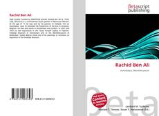 Copertina di Rachid Ben Ali