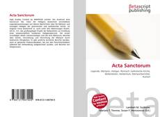 Copertina di Acta Sanctorum