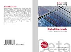 Couverture de Rachid Bouchareb