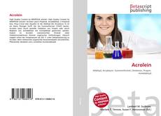 Couverture de Acrolein