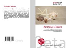 Buchcover von Acroloxus lacustris