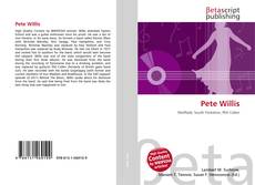 Buchcover von Pete Willis