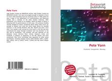 Buchcover von Pete Yorn