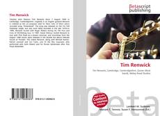 Couverture de Tim Renwick