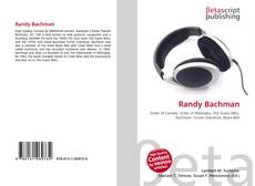 Copertina di Randy Bachman