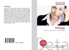 Copertina di Philology