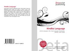 Capa do livro de Hindko Language 
