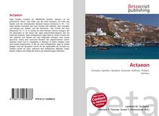 Capa do livro de Actaeon 