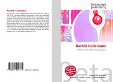 Copertina di Rachid Habchaoui