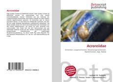Capa do livro de Acroreiidae 