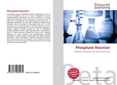 Buchcover von Phosphate Reaction