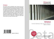 Copertina di Actaeus