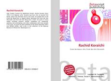Buchcover von Rachid Koraïchi