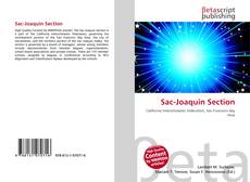 Buchcover von Sac-Joaquin Section