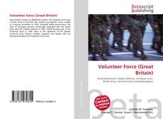 Buchcover von Volunteer Force (Great Britain)
