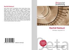 Copertina di Rachid Natouri