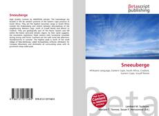 Couverture de Sneeuberge