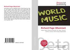Copertina di Richard Page (Musician)
