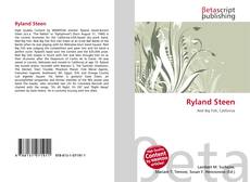 Couverture de Ryland Steen