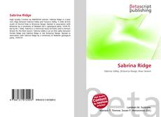 Copertina di Sabrina Ridge