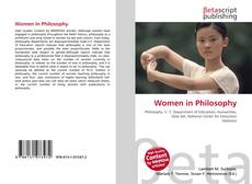 Copertina di Women in Philosophy