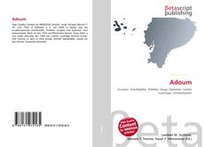 Buchcover von Adoum