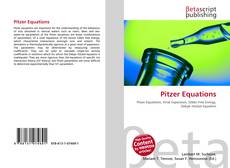 Copertina di Pitzer Equations