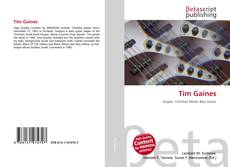 Couverture de Tim Gaines