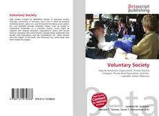 Copertina di Voluntary Society