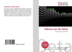 Copertina di Sabrina van der Donk