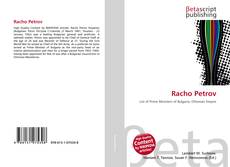 Capa do livro de Racho Petrov 