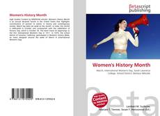 Capa do livro de Women's History Month 