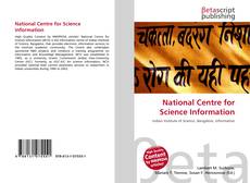 Capa do livro de National Centre for Science Information 