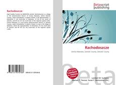 Copertina di Rachodoszcze
