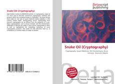 Buchcover von Snake Oil (Cryptography)