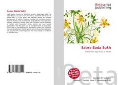 Buchcover von Sabse Bada Sukh