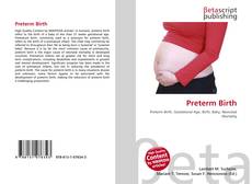 Buchcover von Preterm Birth