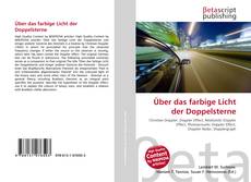 Couverture de Über das farbige Licht der Doppelsterne