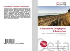 Capa do livro de Volunteered Geographic Information 