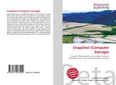Couverture de Snapshot (Computer Storage)
