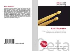 Copertina di Paul Thomson