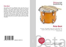 Copertina di Pete Best