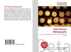 Copertina di Zahi Hawass Bibliography